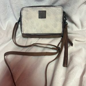 STS Ranchwear Cowhide Crossbody Wallet